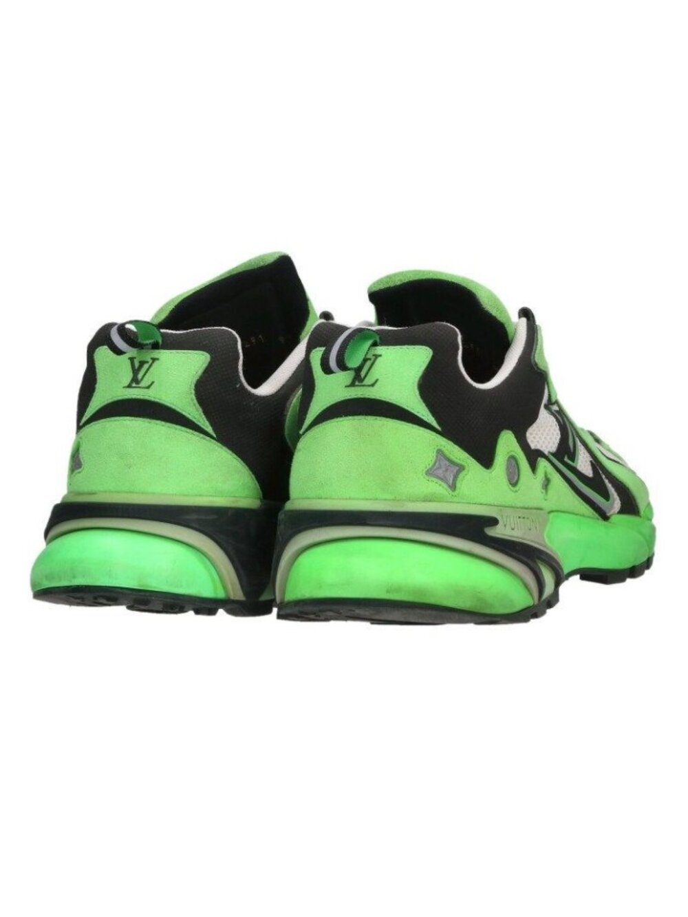 Louis Vuitton Tatic Line Side Logo Low Cut Sneakers 9.5 - Picture 2 of 5